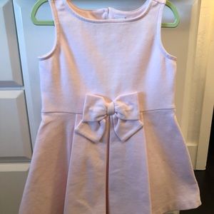 Pleated pointe dress- pastel pink